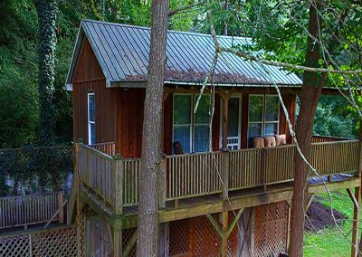 Treetop Cabin Rental Hot SPrings NC